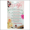 Happy Birthday Message Stand - Click here to View more details about this Product